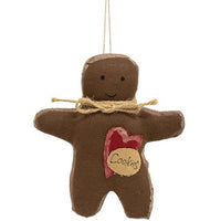 Thumbnail for I Heart Cookies Gingerbread Ornament
