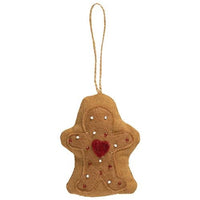 Thumbnail for Beaded Gingerbread Cookie Ornament