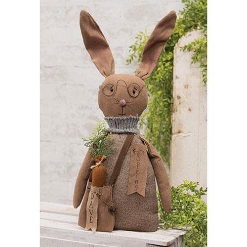 Dave Spring Bunny With Carrot Bag - The Fox Decor