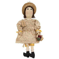 Delilah Doll With Berry Basket - The Fox Decor