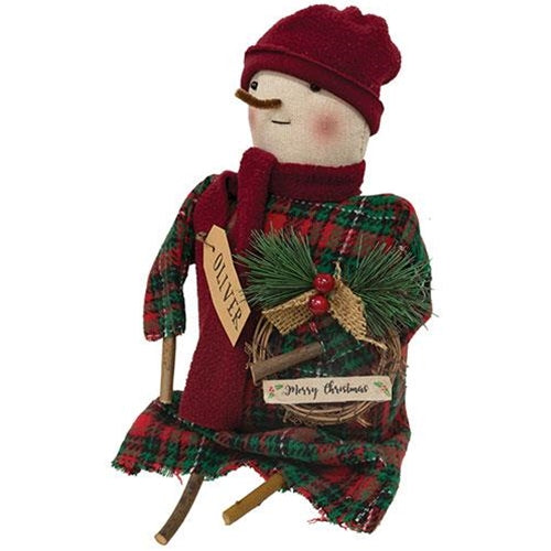Oliver Snowman Doll