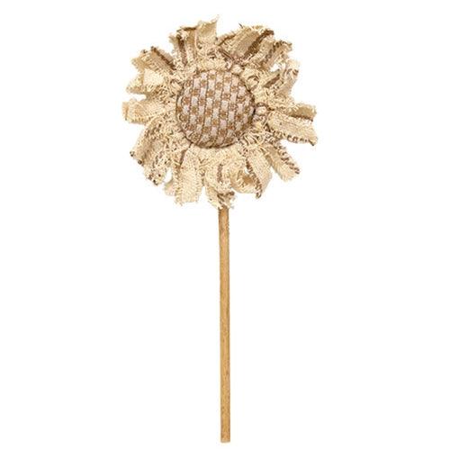 Striped & Weave Pattern Sunflower Pick 11 - The Fox Decor