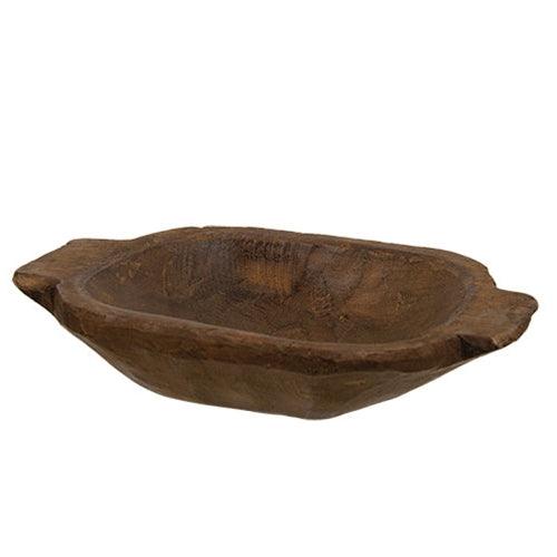 Carved Wood Mini Duck Bread Bowl - The Fox Decor