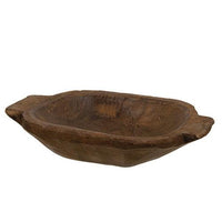 Carved Wood Mini Duck Bread Bowl - The Fox Decor
