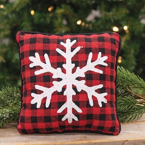Snowflake Lodge Pillow - The Fox Decor