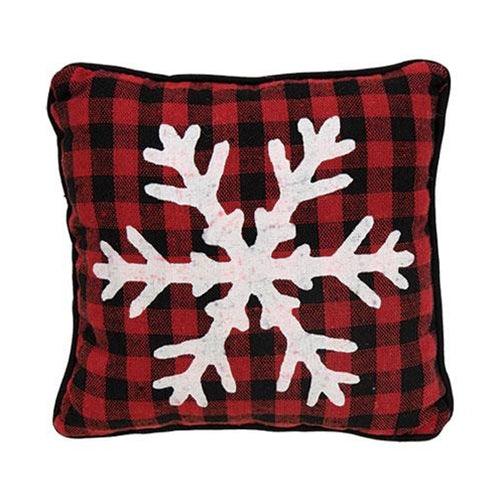 Snowflake Lodge Pillow - The Fox Decor