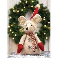 Thumbnail for Winter Candy Cane Mouse - The Fox Decor