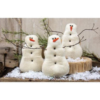 3 Set Little Snowmen - The Fox Decor