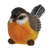 Round Resin Spring Bird 3 Asstd - The Fox Decor