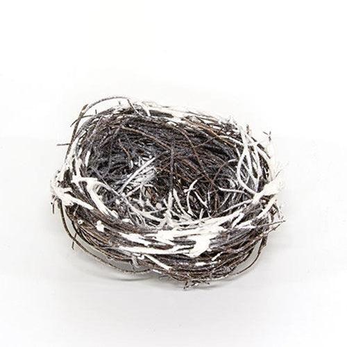 4 Set Snow Fallen Birdnests - The Fox Decor