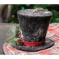 Small Black Top Hat - The Fox Decor