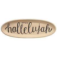 Amen Oval Tray - The Fox Decor