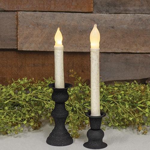 Alette Candle Holder 3 Black - The Fox Decor