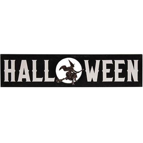 Halloween Witch Printed Wood Sign - The Fox Decor