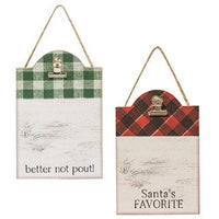 Photo Clip Ornament 2 Asstd - The Fox Decor