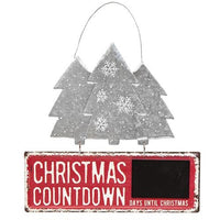 Thumbnail for Christmas Countdown Sign with Trees