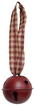 Burgundy Jingle Bell 2 - The Fox Decor