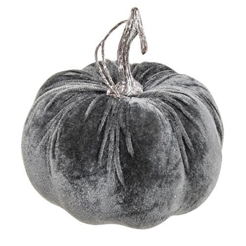 Gray Velvet Pumpkin 65