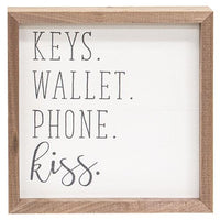 Thumbnail for Keys Wallet Phone Kiss Framed Print 8