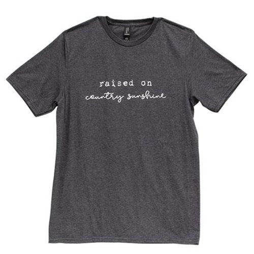 Country Sunshine T-Shirt Heather Dk Gray XL - The Fox Decor