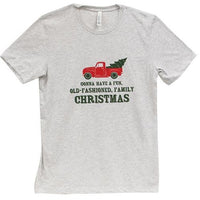 Thumbnail for Old Fashioned Family Christmas T-Shirt Ash XL