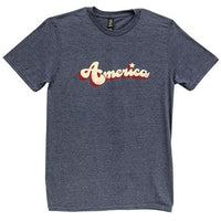 Thumbnail for Vintage America T-Shirt Heather Navy XXL - The Fox Decor