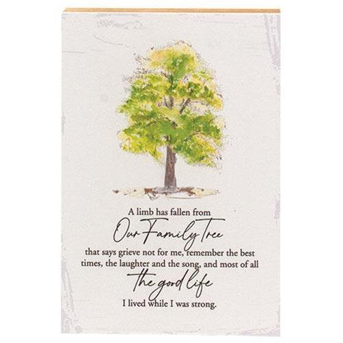 A Limb Has Fallen Shelf Sitter 55 x 8 - The Fox Decor