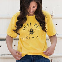 Thumbnail for Just Bee Kind T-Shirt Lemon XXL