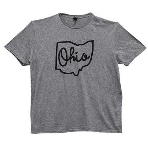 Ohio T-Shirt Heather Graphite XXL - The Fox Decor