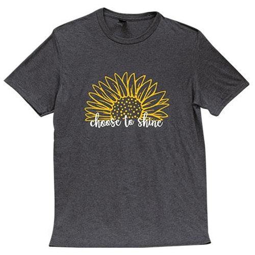Choose To Shine Sunflower T-Shirt XXL - The Fox Decor