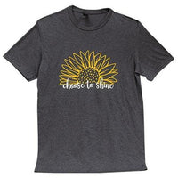 Choose To Shine Sunflower T-Shirt XXL - The Fox Decor