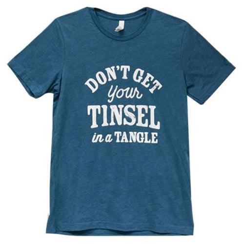 Tinsel in a Tangle T-Shirt Small - The Fox Decor