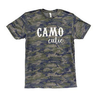 Camo Cutie T-Shirt Small - The Fox Decor
