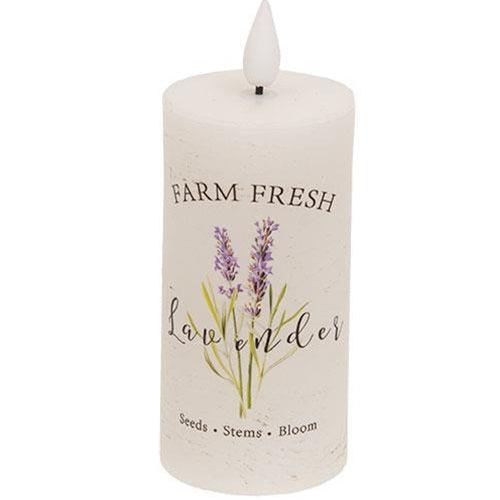 Farm Fresh Lavender LED Votive 2x4 - The Fox Decor