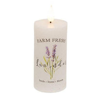 Farm Fresh Lavender LED Votive 2x4 - The Fox Decor