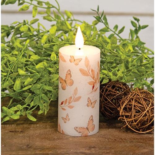 Apricot Breeze Butterfly Timer Pillar 2 x 4 - The Fox Decor