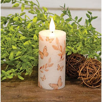 Apricot Breeze Butterfly Timer Pillar 2 x 4 - The Fox Decor