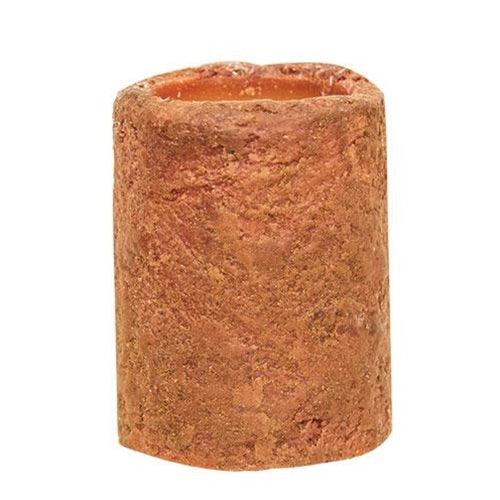Orange Cake Votive Timer Pillar 2 x 3 - The Fox Decor