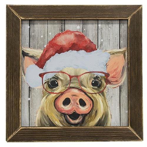 Holiday Ham It Up Framed Print - The Fox Decor