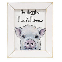 No Hoggin' Framed Print - The Fox Decor