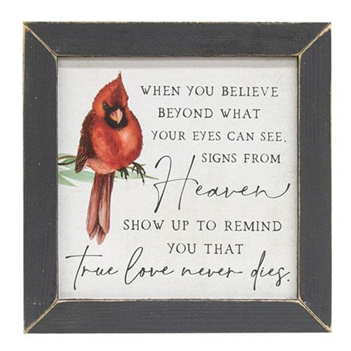 Signs From Heaven Framed Print