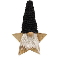 Wooden Star Gnome - The Fox Decor