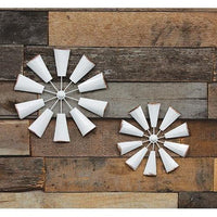 Shabby Chic Metal Hanging Windmill 1025 - The Fox Decor