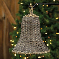 Thumbnail for Graywash Basketweave Bell - The Fox Decor
