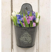 Galvanized Metal Wall Pocket 11 - The Fox Decor