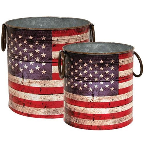 2 Set Americana Buckets