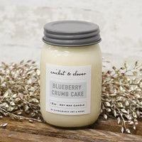 Thumbnail for Blueberry Crumb Cake Jar Candle 12 oz - The Fox Decor