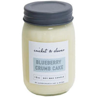 Thumbnail for Blueberry Crumb Cake Jar Candle 12 oz - The Fox Decor