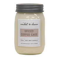 Thumbnail for Spiced Coffee Cake Jar Candle 12oz - The Fox Decor