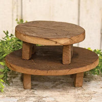 Thumbnail for 2 Set Wooden Oval Risers - The Fox Decor
